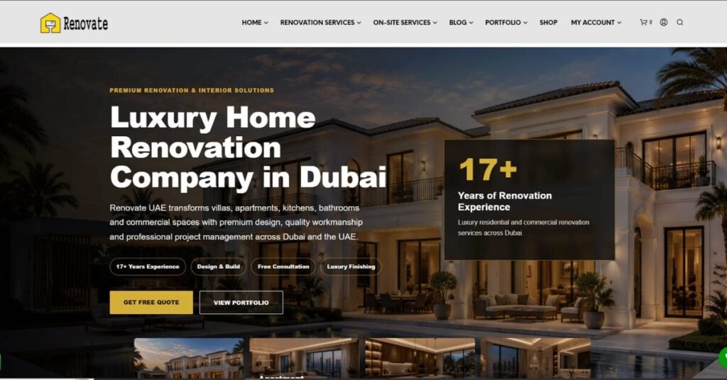 Renovate UAE