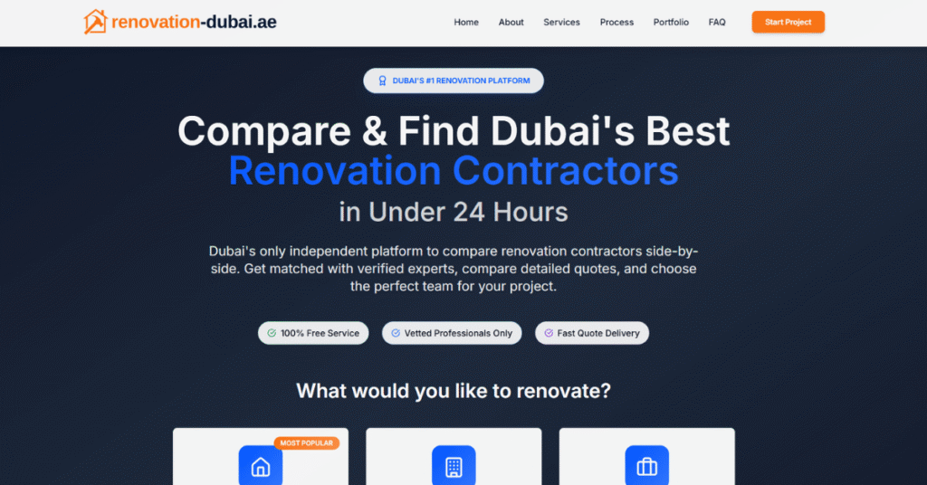 Renovation Dubai