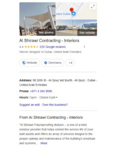 Al Shirawi Interiors