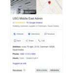 USG Middle East