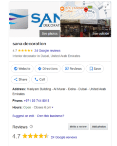 Al Safa Gypsum Decoration