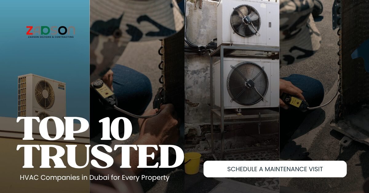 Top 10 Trusted HVAC Companies in Dubai for Every Property