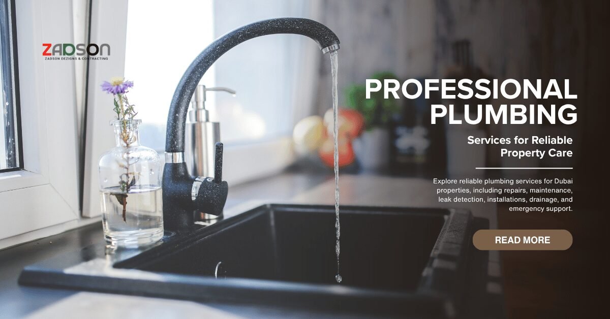 Professional Plumbing Services for Reliable Property Care