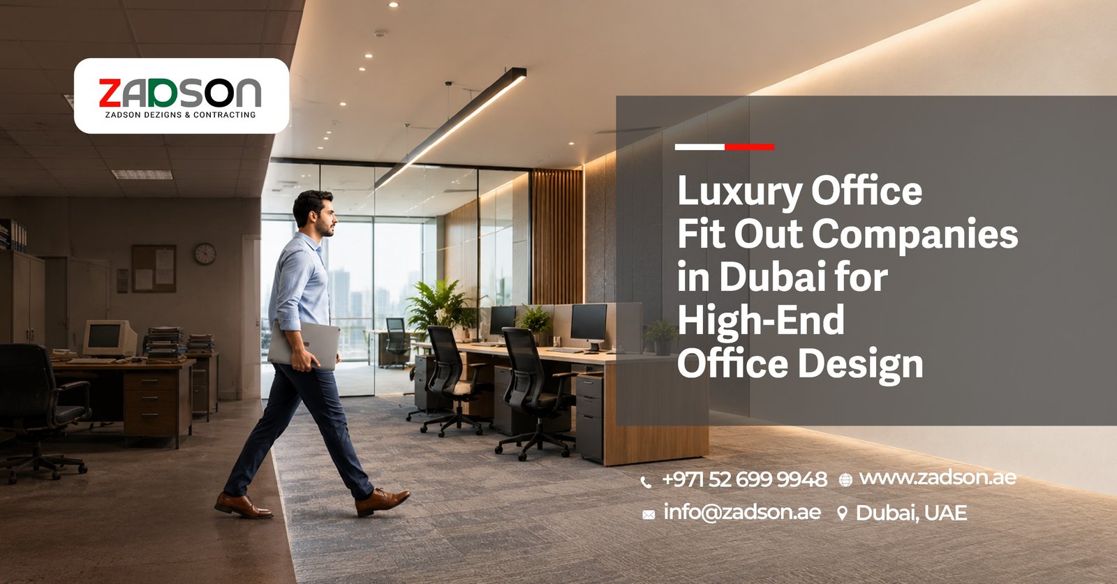 Luxury Office Fit Out Companies in Dubai for High-End Office Design