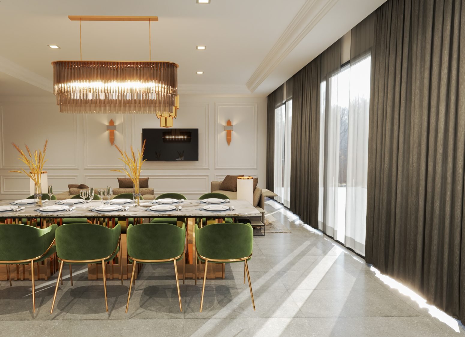 Zadson villa and apartment interior design project in Dubai