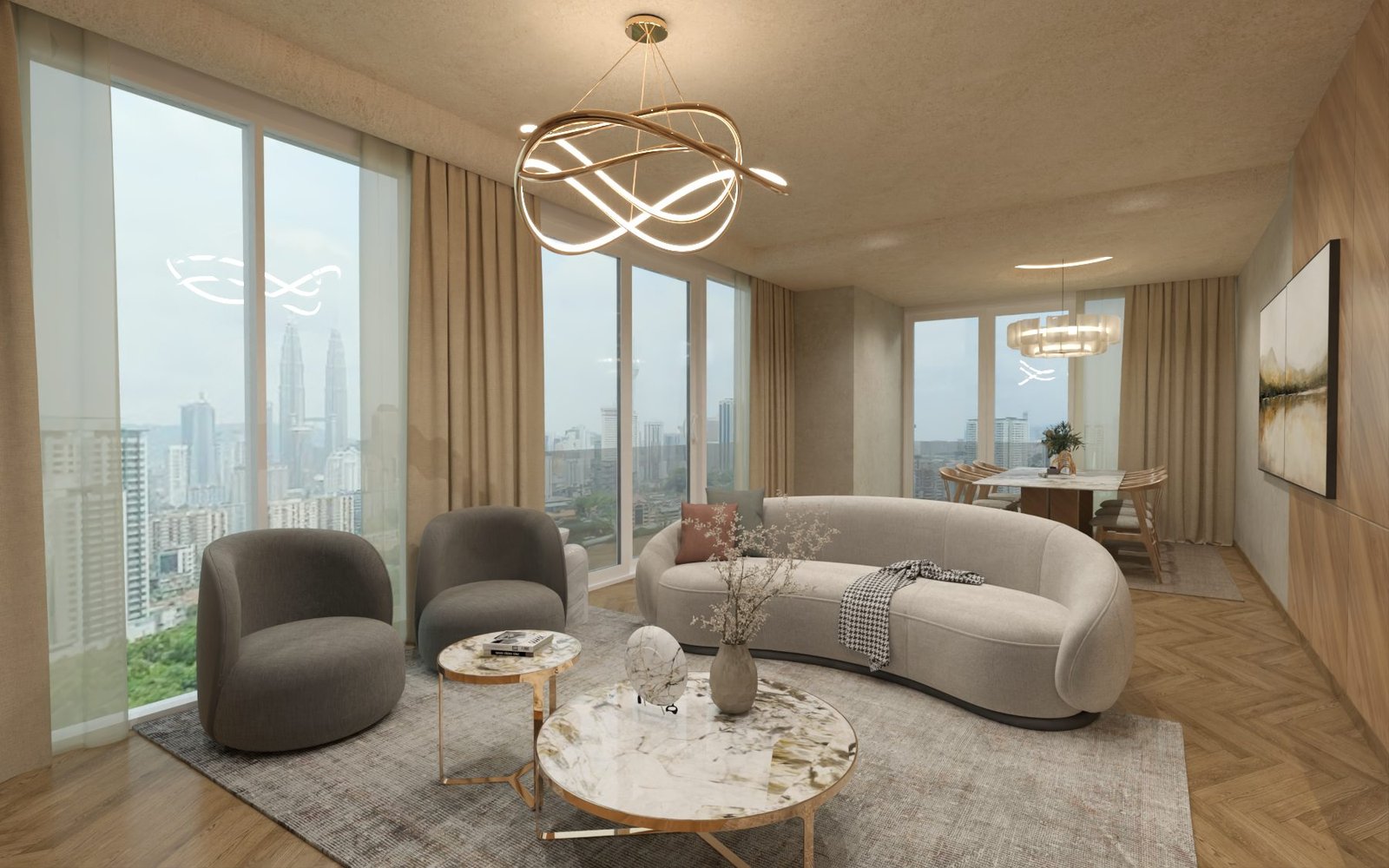 Zadson villa and apartment interior design project in Dubai