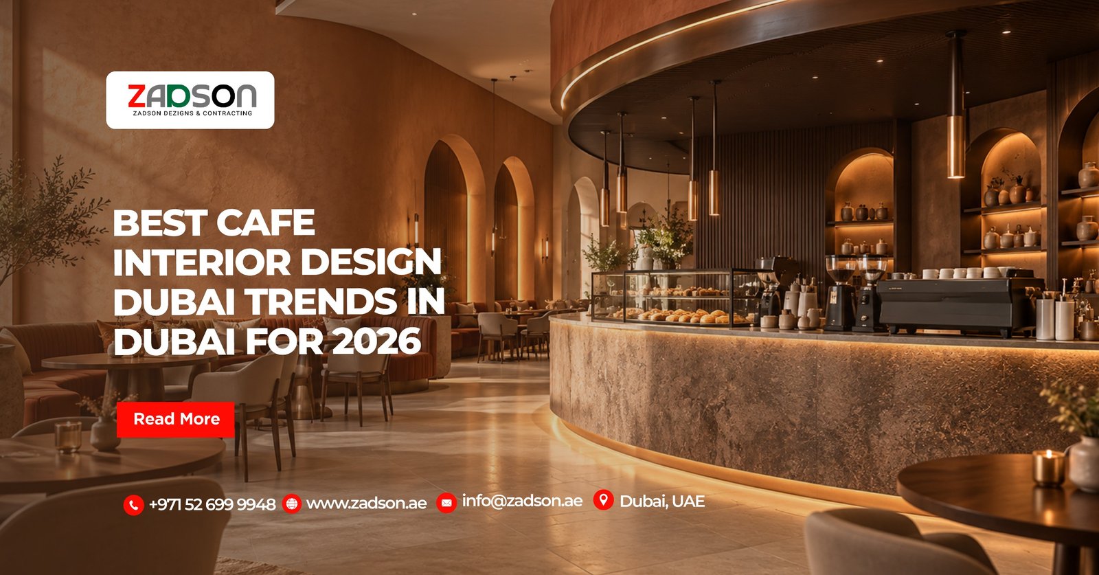 Best cafe interior design dubai
