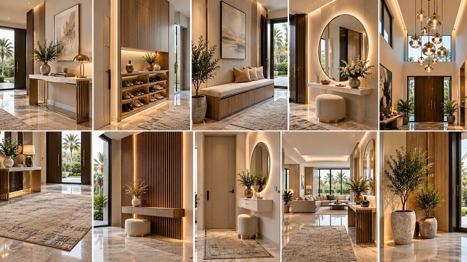 Luxury Modern Foyer Design Ideas
