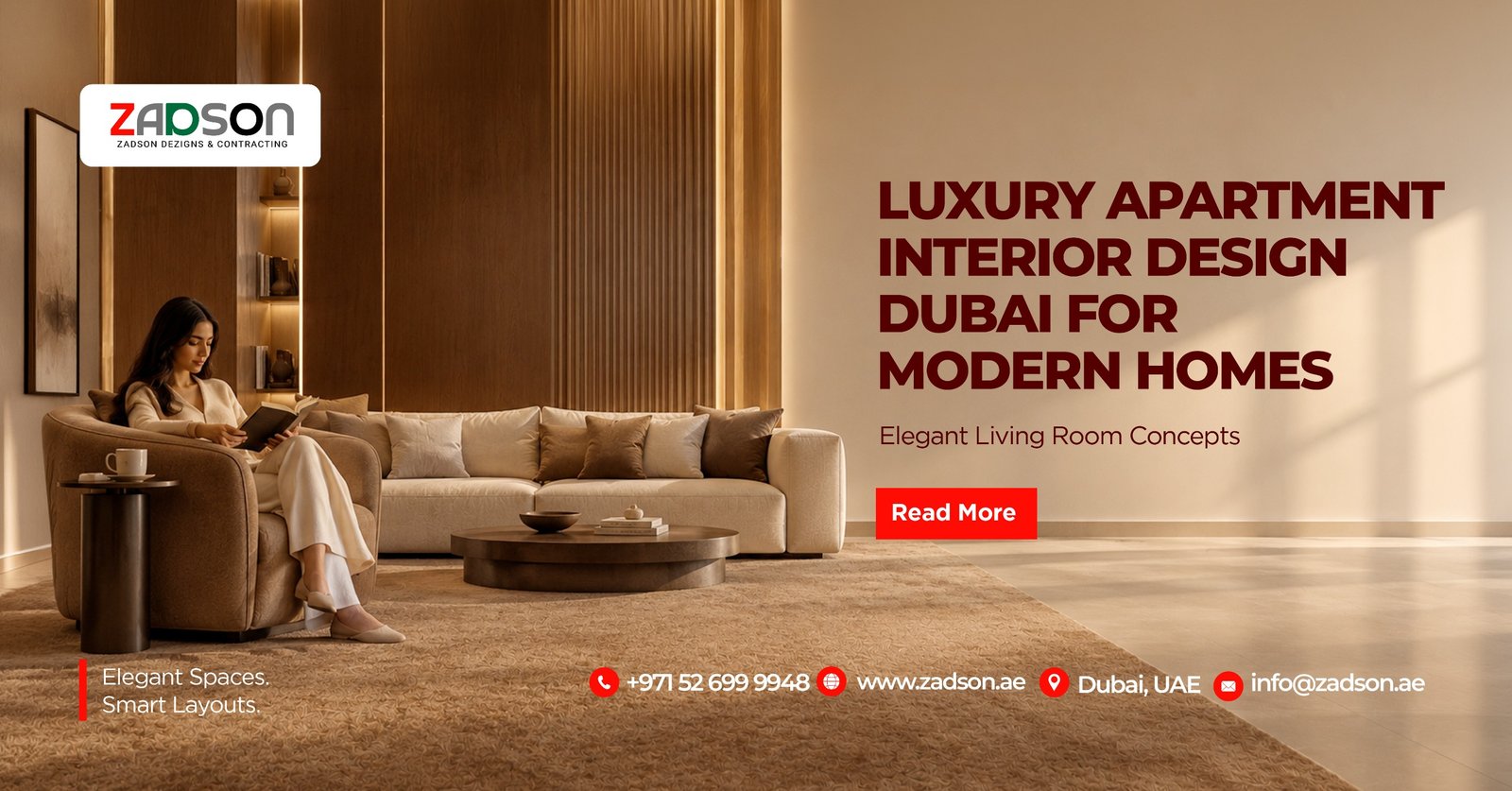 Luxury apartment interior design dubai